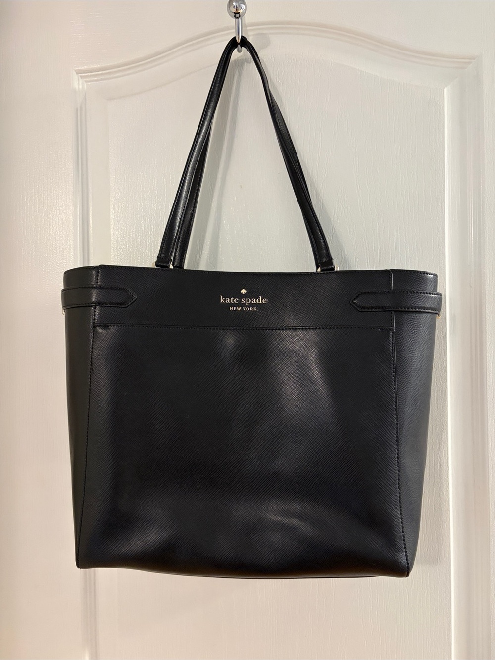 Kate Spade Black Leather Tote